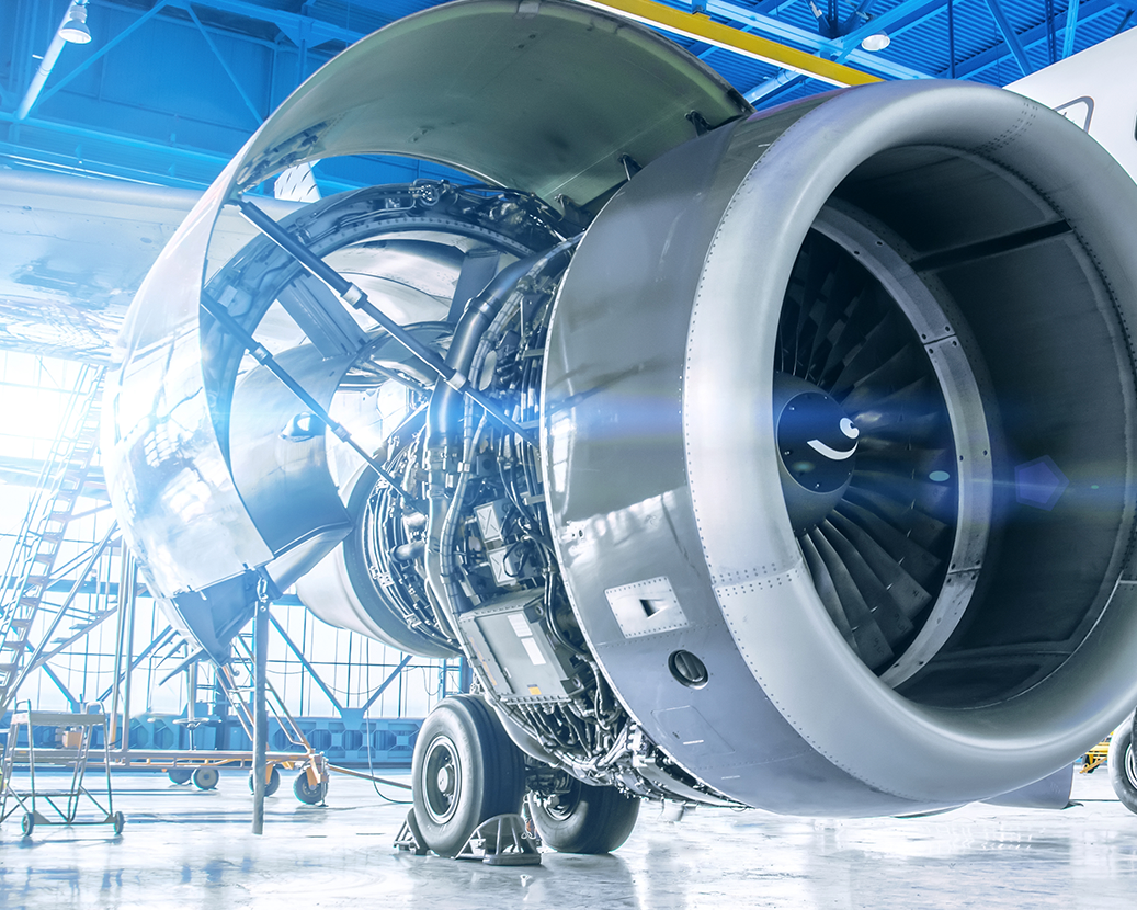 Large aerospace engine parts