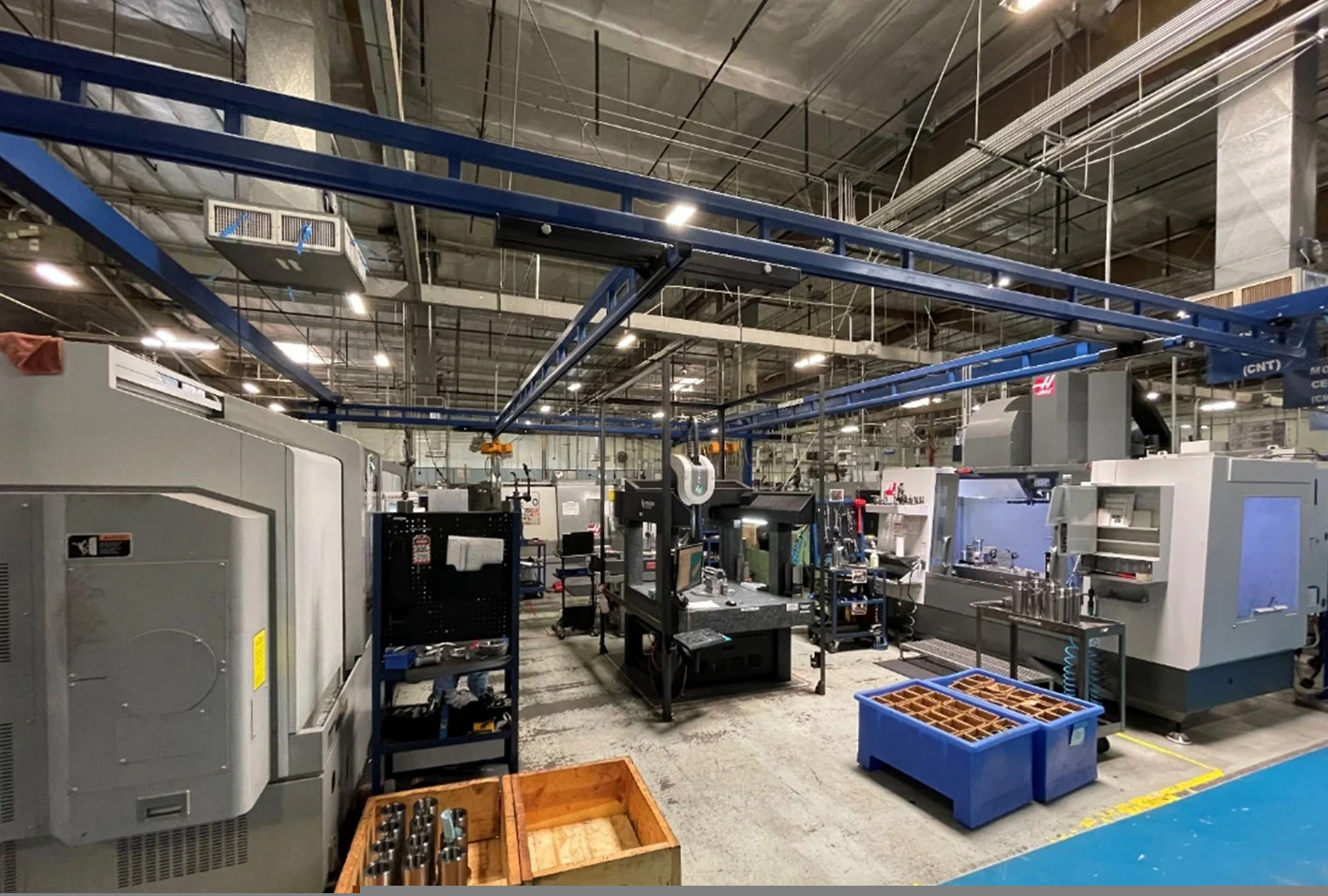 Advanced manufacturing equipment in VastPCC facility