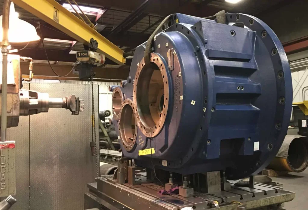 Precision CNC machining of large ship equipment parts