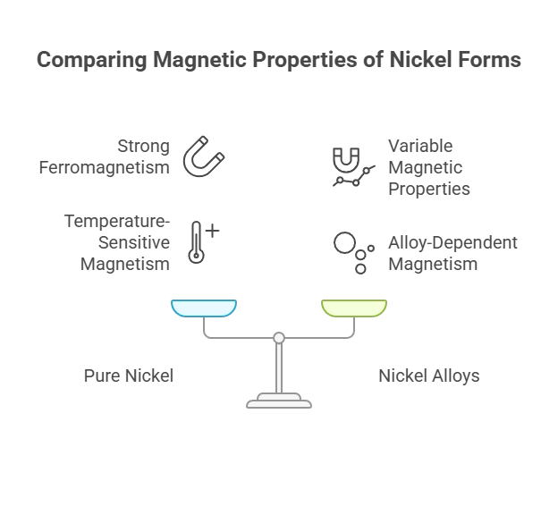 Pure Nickel Ferromagnetic Properties