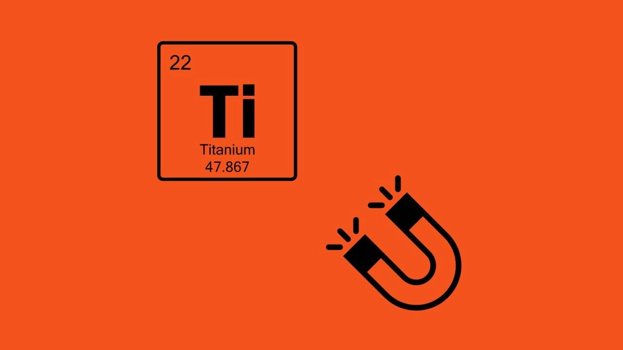 Titanium Magnetism Myths Clarified