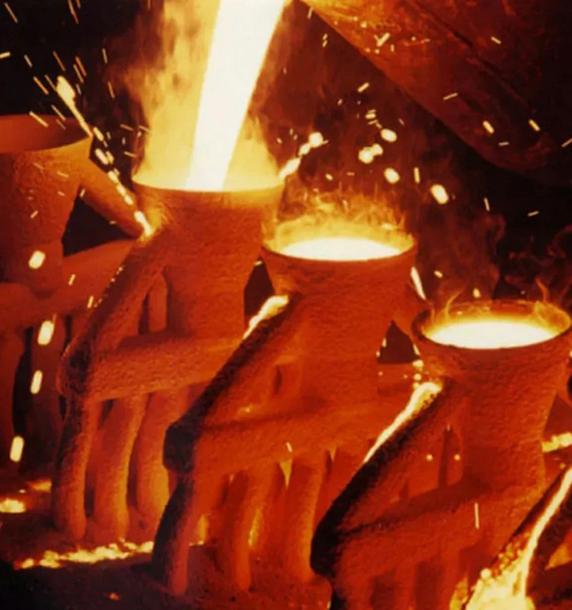 Investment casting process for chemical industry