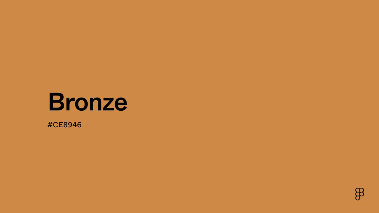 bronze color vs copper orange hex codes